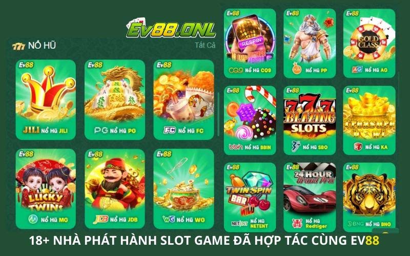 Khi chơi slot game tại EV88, mỗi lần trúng thưởng sẽ là một lần cảm xúc vỡ òa, khiến bạn không thể ngừng lại