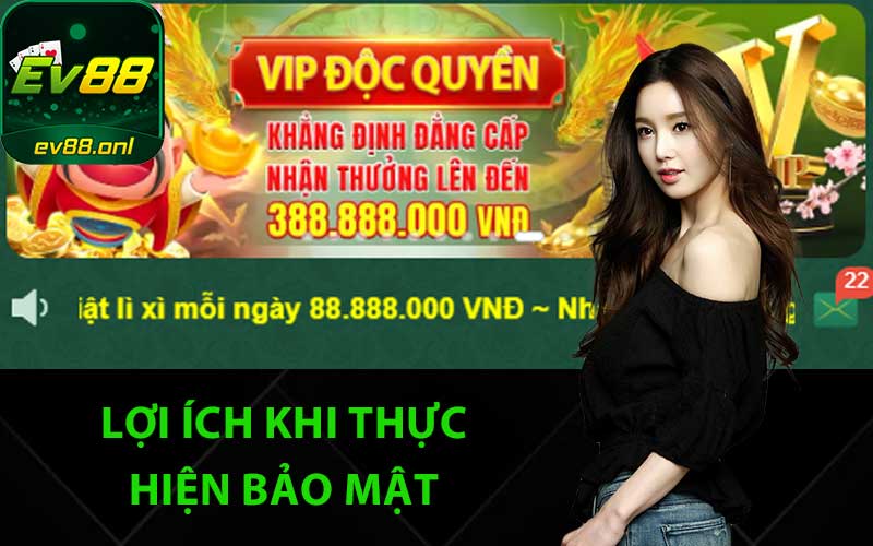 Lợi ích khi thực hiện bảo mật