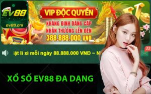 Xổ số EV88 đa dạng